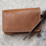 Business Card Holder (Light Brown Veg-Tan)