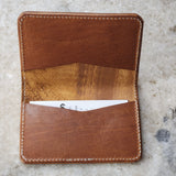 Business Card Holder (Light Brown Veg-Tan)